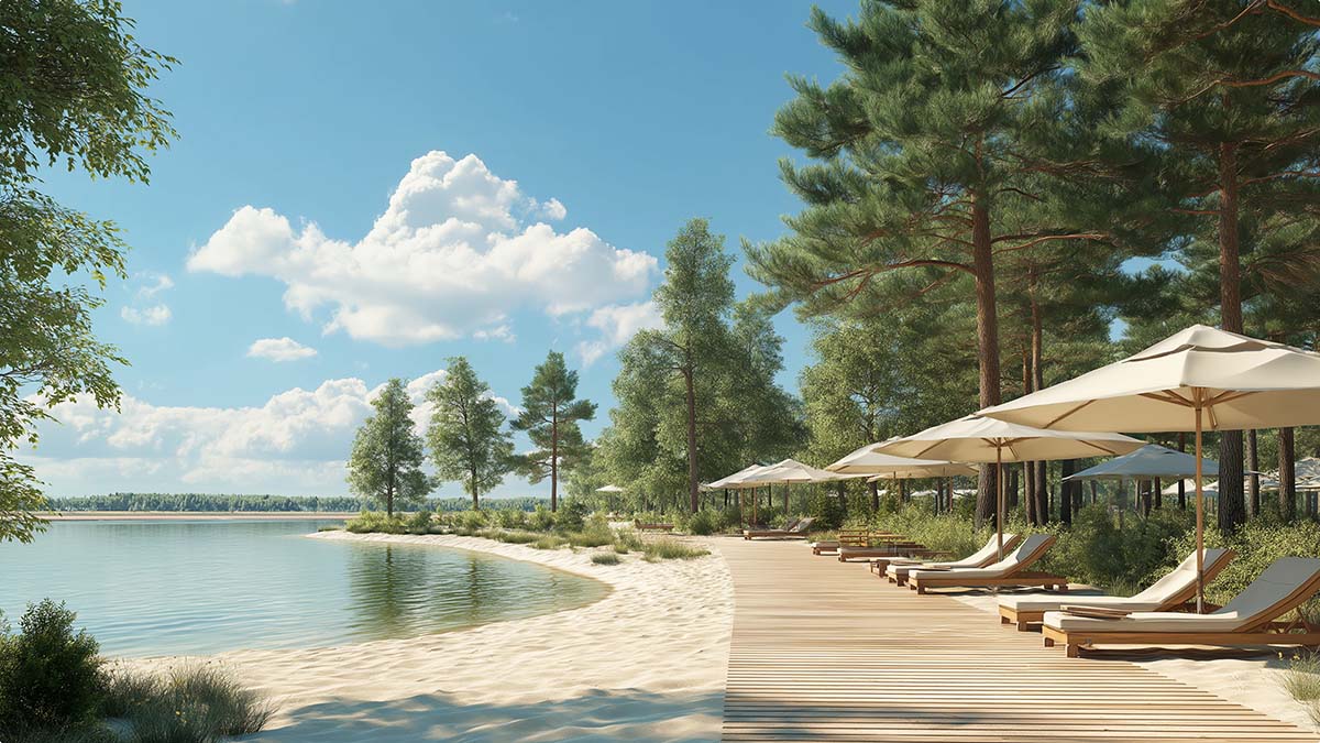 Highwood Residence — благоустройство посёлка